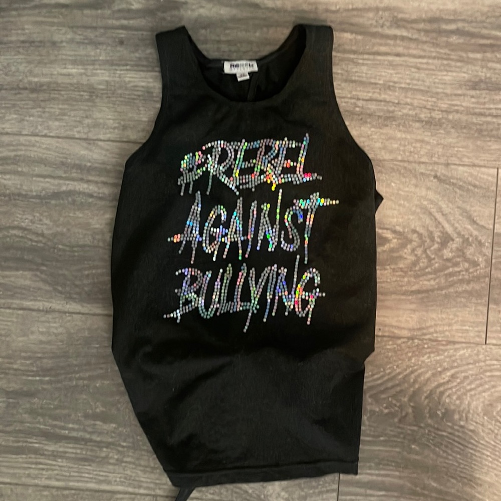 Rebel against bullying YS open back